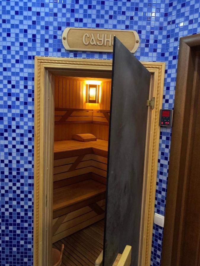 Приватний Будинок З Сауною Та Більярдом Khascheve Esterno foto